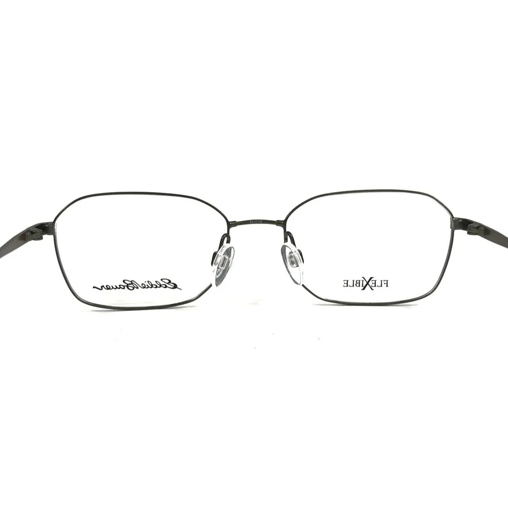 Eddie Bauer Eyeglasses Frames EB32064 GN Green Rectangle Hexagonal 54-18-140